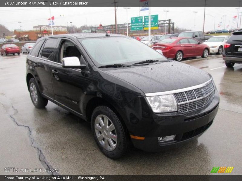 Black / Charcoal Black 2007 Lincoln MKX AWD