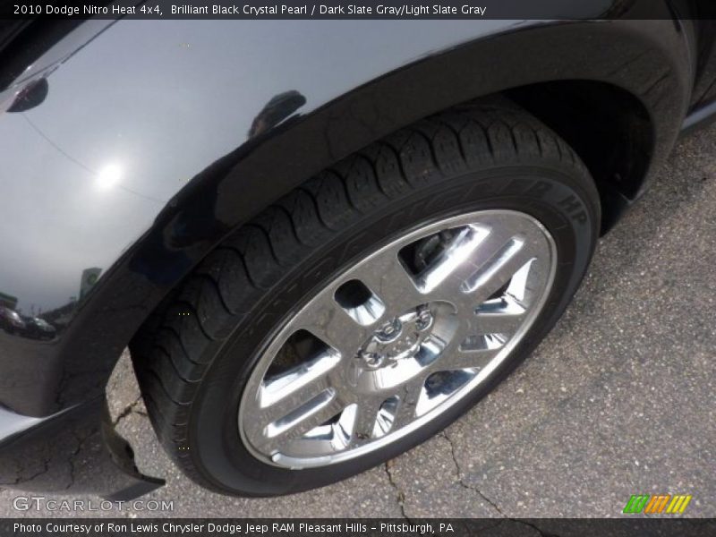 Brilliant Black Crystal Pearl / Dark Slate Gray/Light Slate Gray 2010 Dodge Nitro Heat 4x4