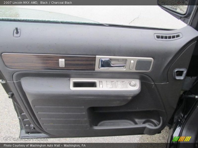 Black / Charcoal Black 2007 Lincoln MKX AWD