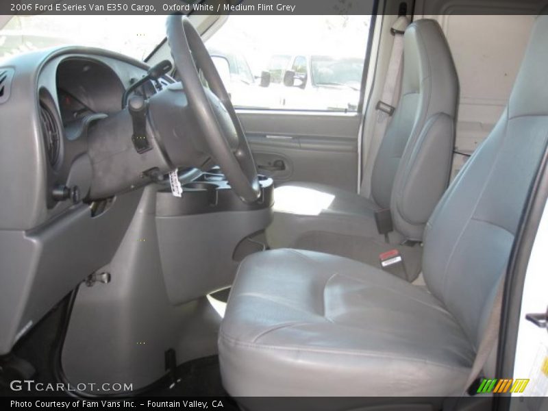 2006 E Series Van E350 Cargo Medium Flint Grey Interior