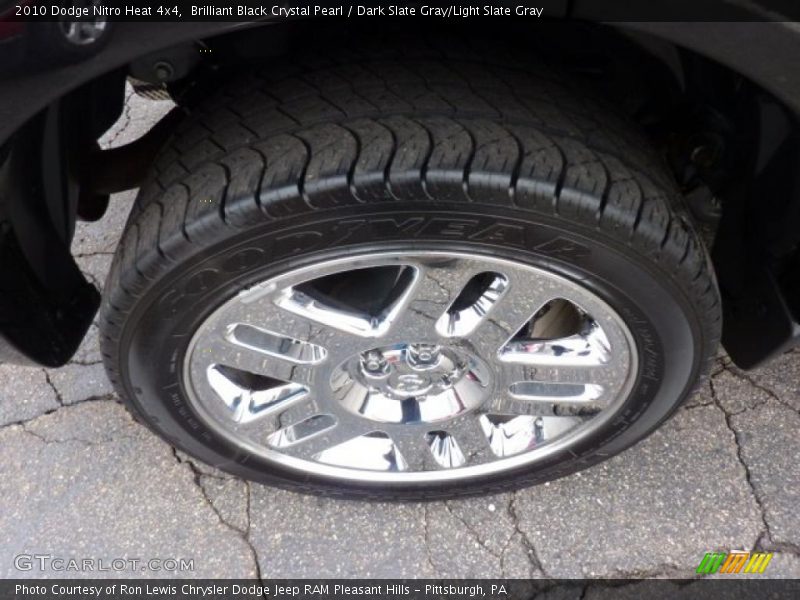Brilliant Black Crystal Pearl / Dark Slate Gray/Light Slate Gray 2010 Dodge Nitro Heat 4x4