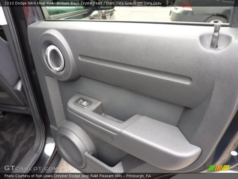 Brilliant Black Crystal Pearl / Dark Slate Gray/Light Slate Gray 2010 Dodge Nitro Heat 4x4