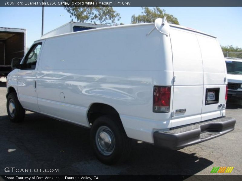 Oxford White / Medium Flint Grey 2006 Ford E Series Van E350 Cargo