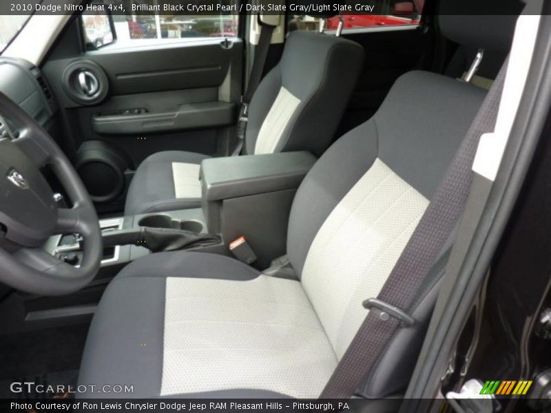  2010 Nitro Heat 4x4 Dark Slate Gray/Light Slate Gray Interior