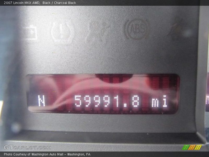 Black / Charcoal Black 2007 Lincoln MKX AWD