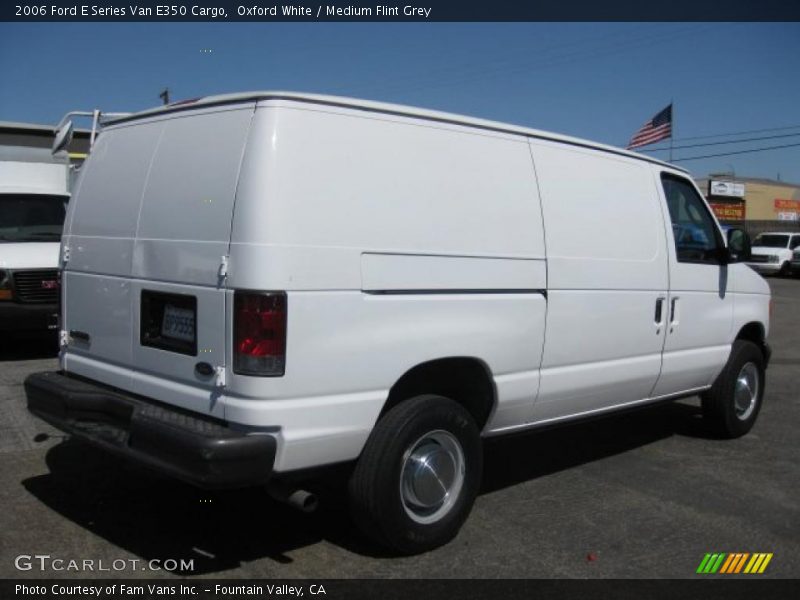 Oxford White / Medium Flint Grey 2006 Ford E Series Van E350 Cargo