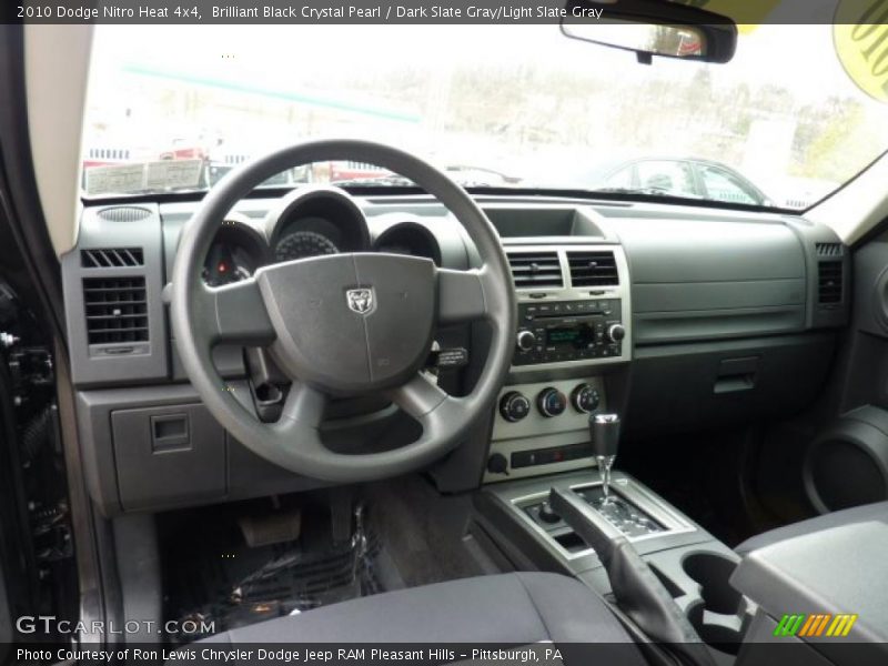 Dashboard of 2010 Nitro Heat 4x4