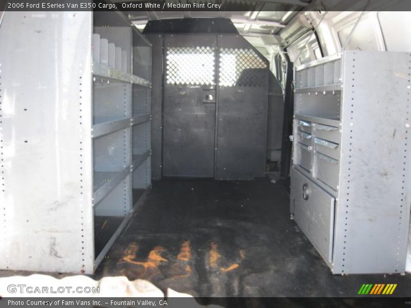 Oxford White / Medium Flint Grey 2006 Ford E Series Van E350 Cargo