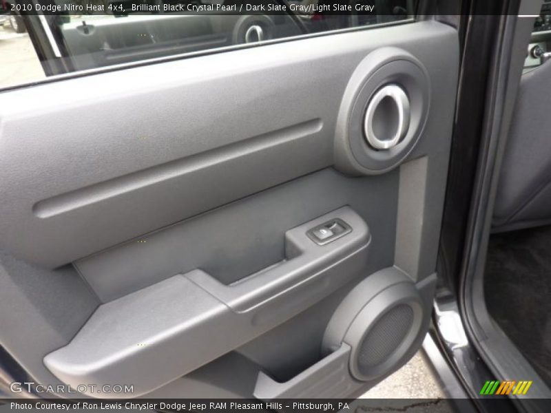 Brilliant Black Crystal Pearl / Dark Slate Gray/Light Slate Gray 2010 Dodge Nitro Heat 4x4