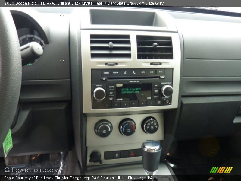 Controls of 2010 Nitro Heat 4x4