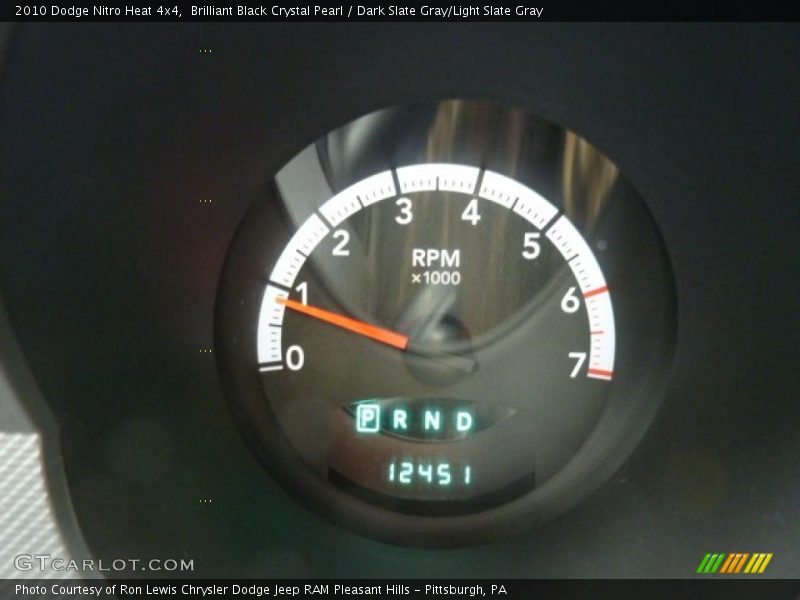 Brilliant Black Crystal Pearl / Dark Slate Gray/Light Slate Gray 2010 Dodge Nitro Heat 4x4