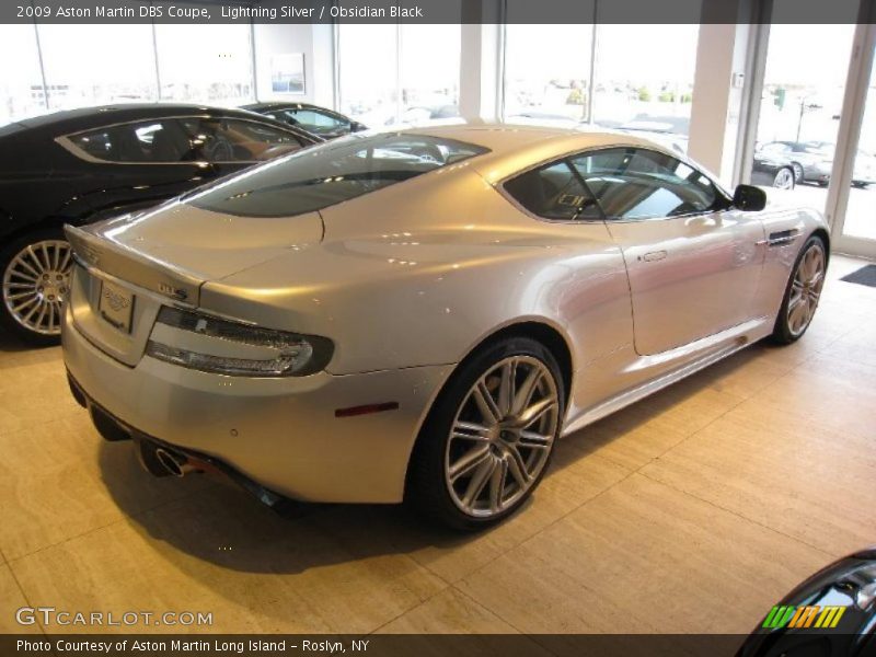 Lightning Silver / Obsidian Black 2009 Aston Martin DBS Coupe