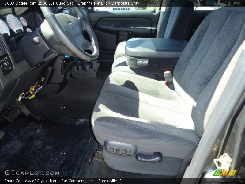 Graphite Metallic / Dark Slate Gray 2003 Dodge Ram 2500 SLT Quad Cab