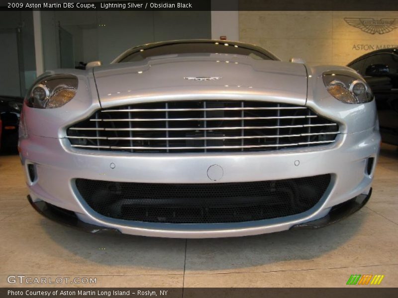 Lightning Silver / Obsidian Black 2009 Aston Martin DBS Coupe