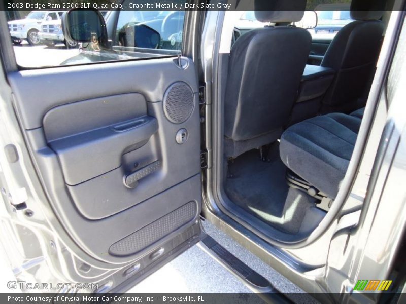 Graphite Metallic / Dark Slate Gray 2003 Dodge Ram 2500 SLT Quad Cab