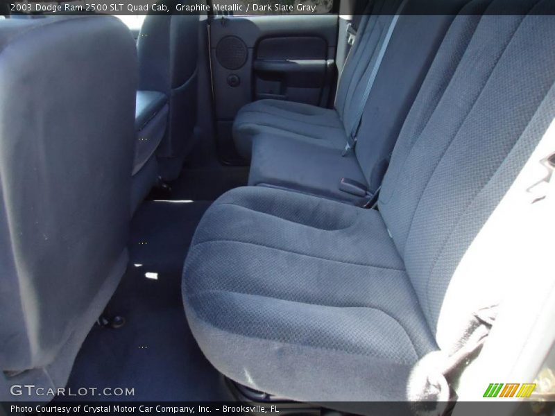 Graphite Metallic / Dark Slate Gray 2003 Dodge Ram 2500 SLT Quad Cab