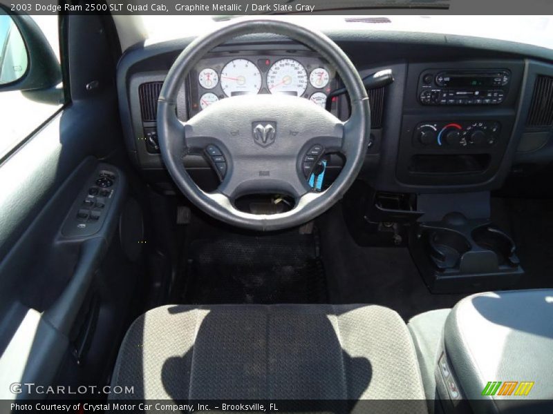 Graphite Metallic / Dark Slate Gray 2003 Dodge Ram 2500 SLT Quad Cab