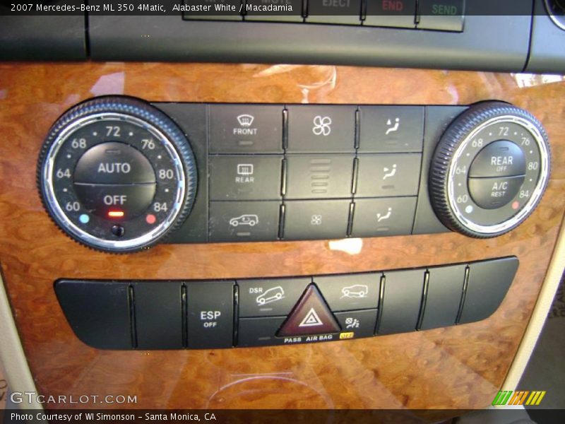 Alabaster White / Macadamia 2007 Mercedes-Benz ML 350 4Matic