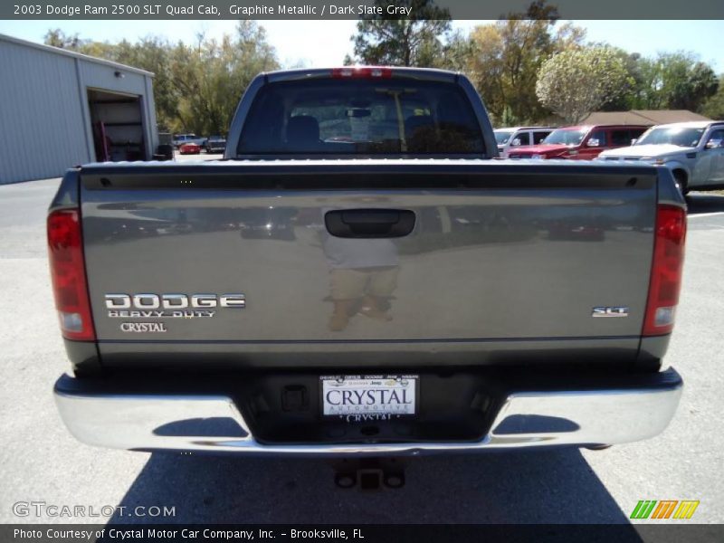 Graphite Metallic / Dark Slate Gray 2003 Dodge Ram 2500 SLT Quad Cab
