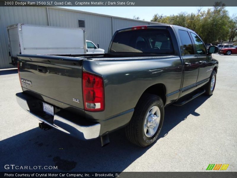 Graphite Metallic / Dark Slate Gray 2003 Dodge Ram 2500 SLT Quad Cab