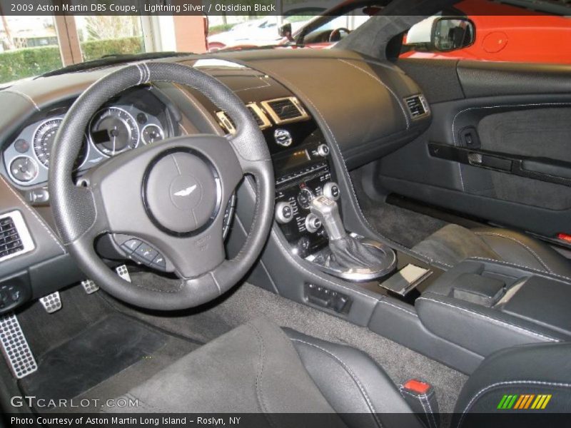 Obsidian Black Interior - 2009 DBS Coupe 