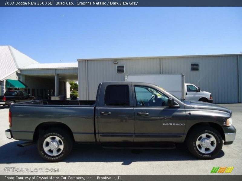 Graphite Metallic / Dark Slate Gray 2003 Dodge Ram 2500 SLT Quad Cab