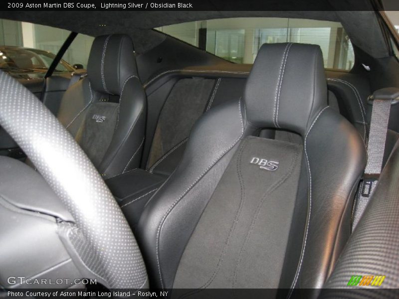  2009 DBS Coupe Obsidian Black Interior