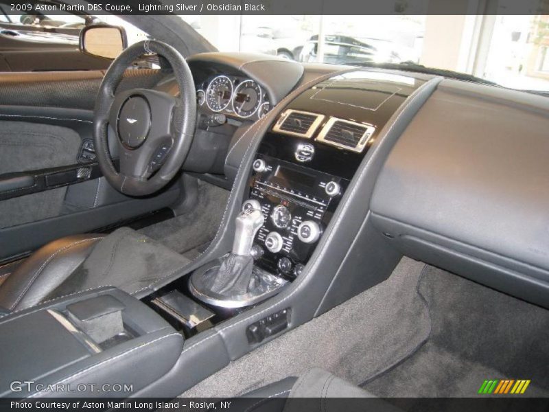 Dashboard of 2009 DBS Coupe