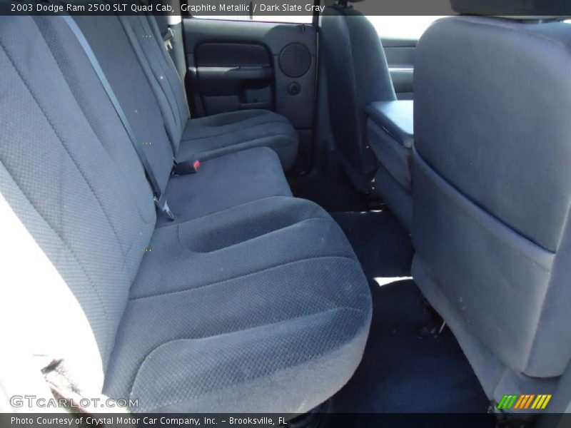 Graphite Metallic / Dark Slate Gray 2003 Dodge Ram 2500 SLT Quad Cab