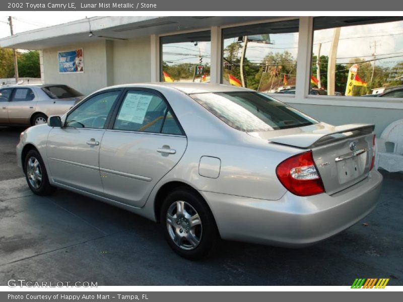 Lunar Mist Metallic / Stone 2002 Toyota Camry LE