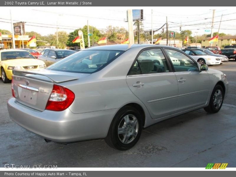 Lunar Mist Metallic / Stone 2002 Toyota Camry LE