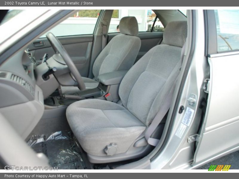 Lunar Mist Metallic / Stone 2002 Toyota Camry LE