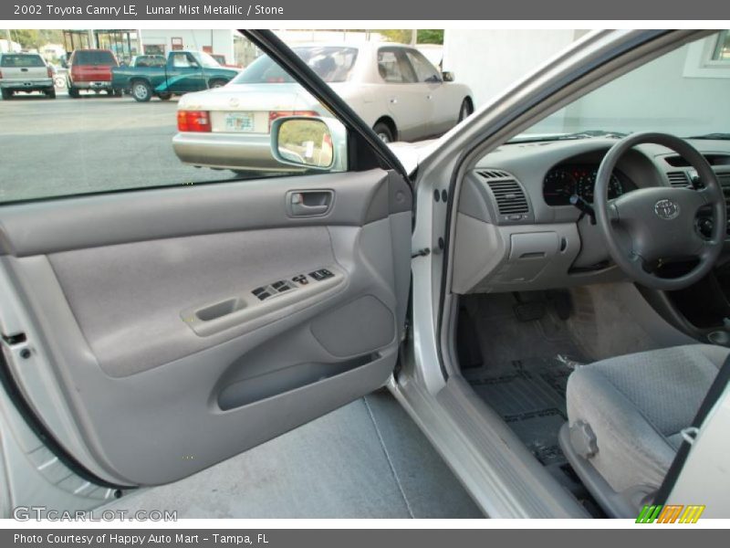 Lunar Mist Metallic / Stone 2002 Toyota Camry LE