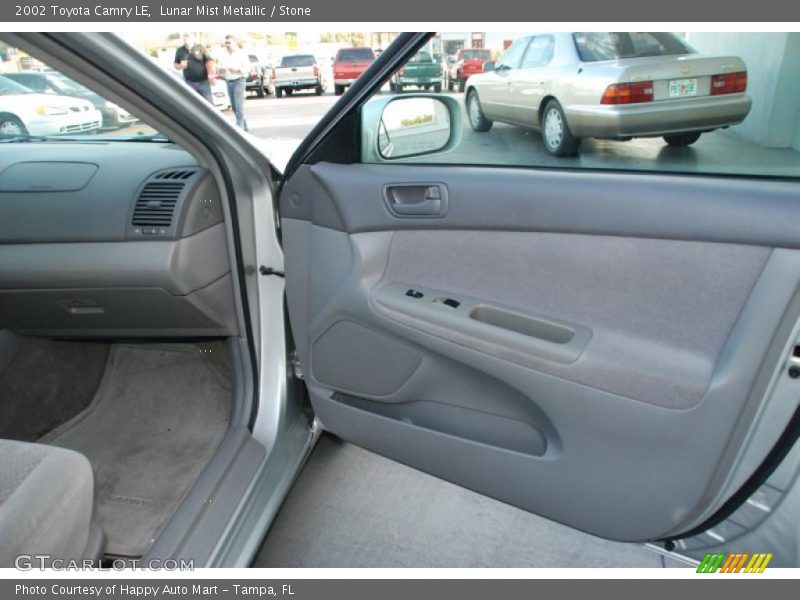 Lunar Mist Metallic / Stone 2002 Toyota Camry LE