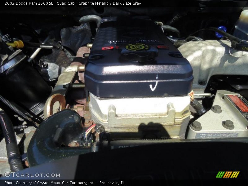  2003 Ram 2500 SLT Quad Cab Engine - 5.9 Liter OHV 24-Valve Cummins Turbo Diesel Inline 6 Cylinder