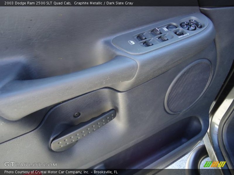 Graphite Metallic / Dark Slate Gray 2003 Dodge Ram 2500 SLT Quad Cab