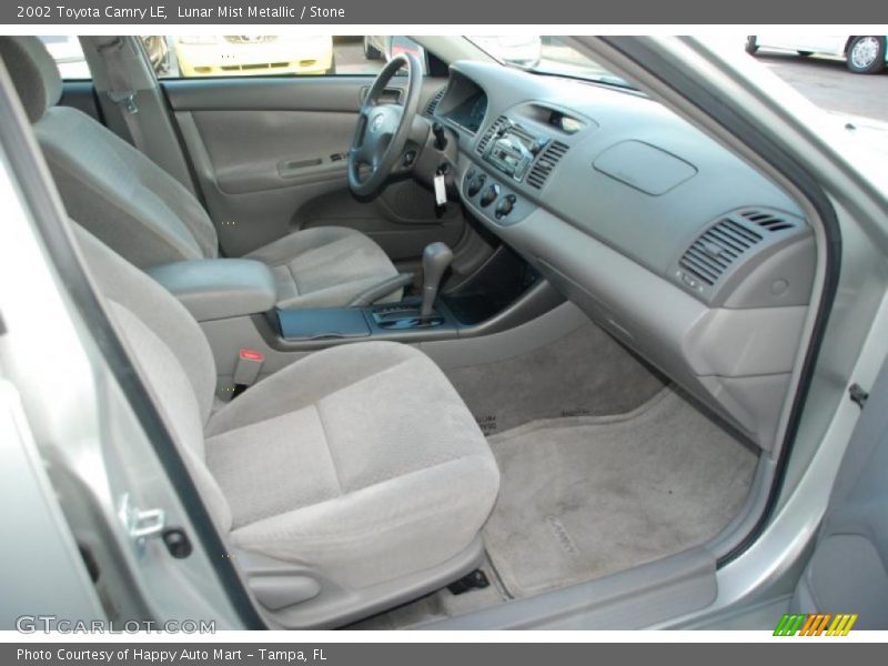 Lunar Mist Metallic / Stone 2002 Toyota Camry LE