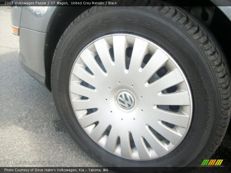 United Grey Metallic / Black 2007 Volkswagen Passat 2.0T Wagon