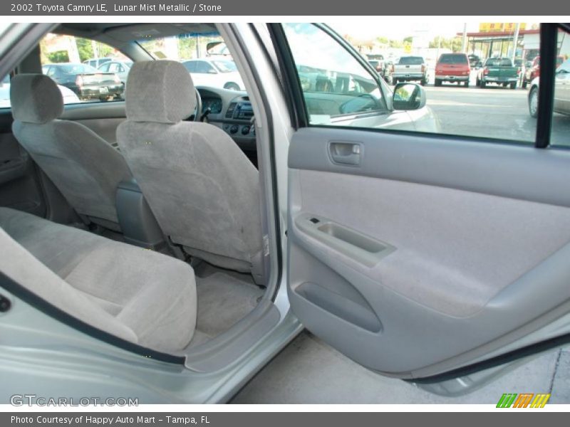 Lunar Mist Metallic / Stone 2002 Toyota Camry LE