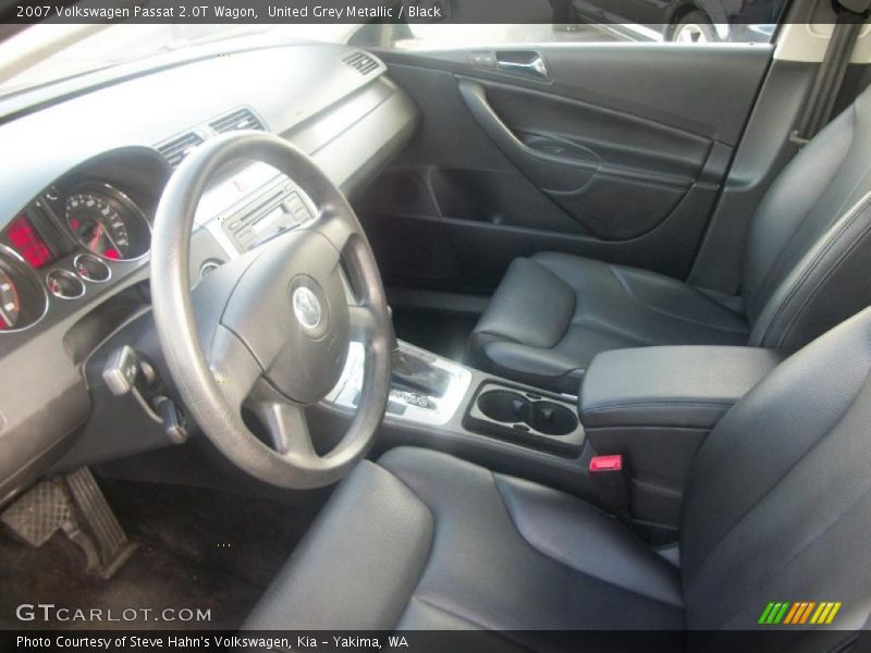 United Grey Metallic / Black 2007 Volkswagen Passat 2.0T Wagon