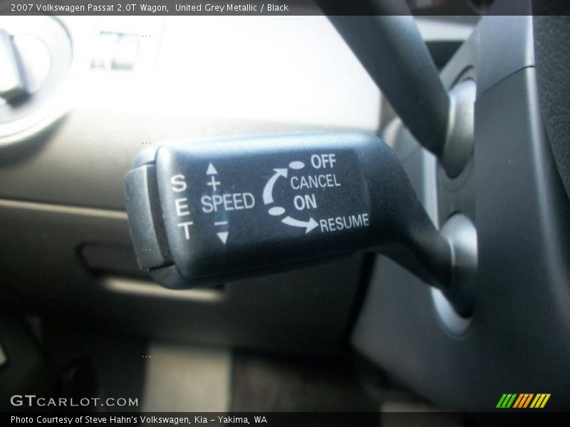 United Grey Metallic / Black 2007 Volkswagen Passat 2.0T Wagon