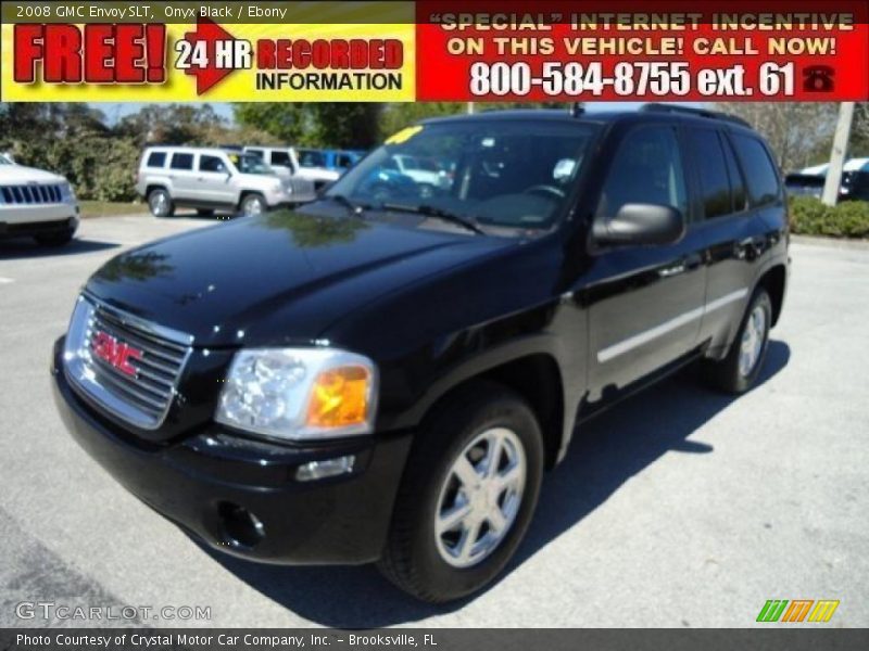 Onyx Black / Ebony 2008 GMC Envoy SLT