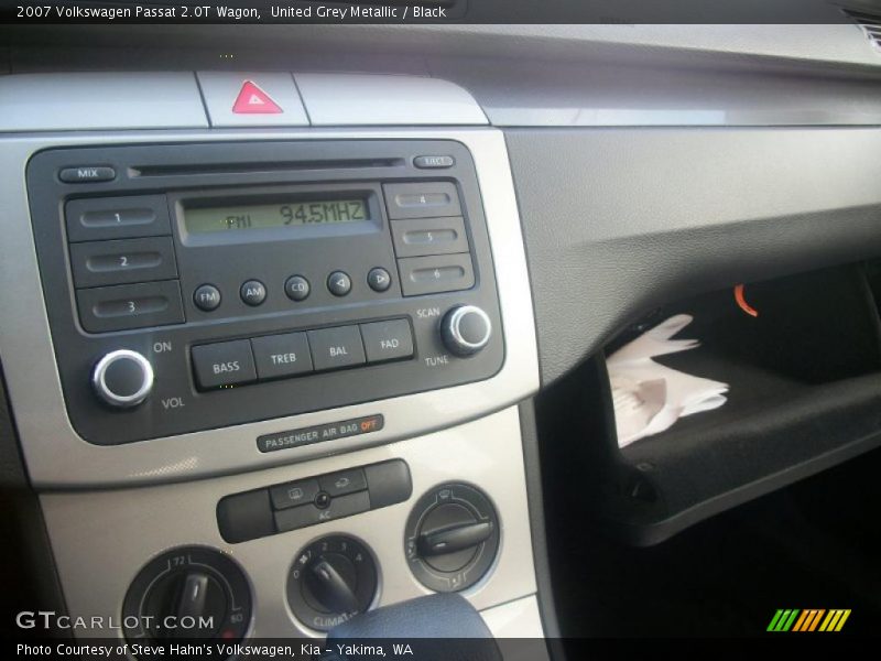 United Grey Metallic / Black 2007 Volkswagen Passat 2.0T Wagon