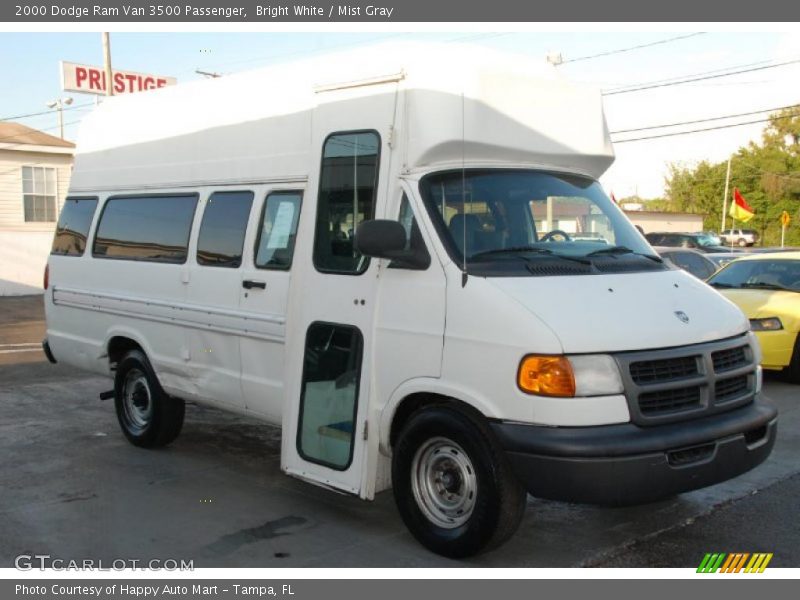 Front 3/4 View of 2000 Ram Van 3500 Passenger