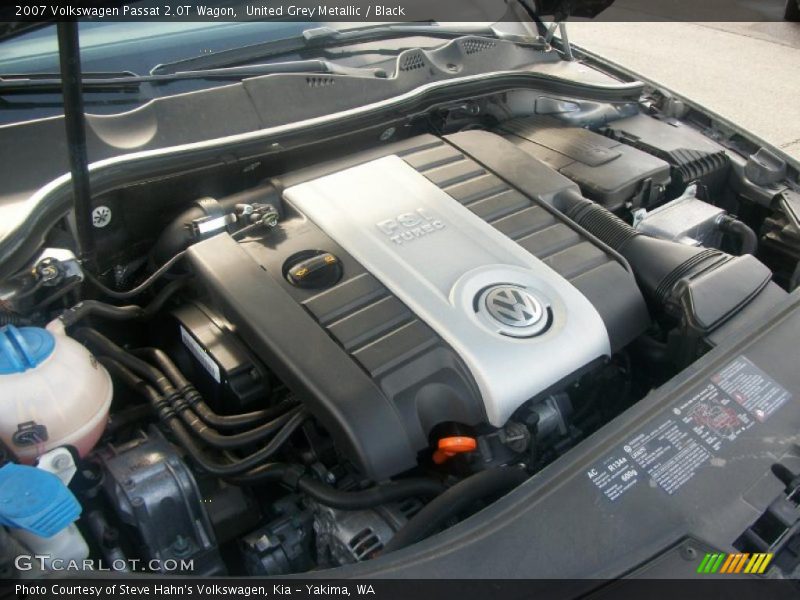United Grey Metallic / Black 2007 Volkswagen Passat 2.0T Wagon