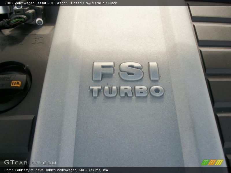 United Grey Metallic / Black 2007 Volkswagen Passat 2.0T Wagon