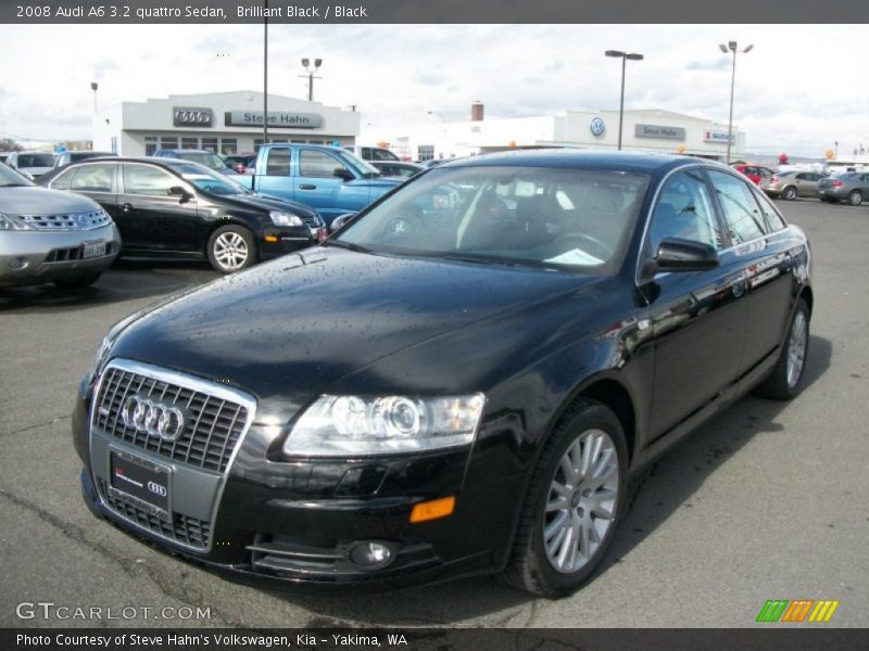 Front 3/4 View of 2008 A6 3.2 quattro Sedan