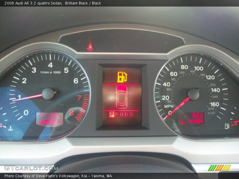  2008 A6 3.2 quattro Sedan 3.2 quattro Sedan Gauges