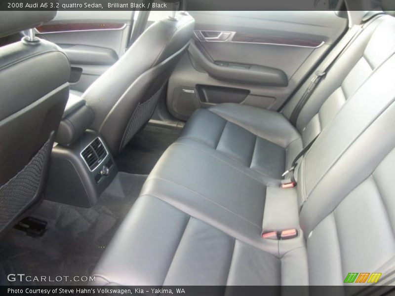 Brilliant Black / Black 2008 Audi A6 3.2 quattro Sedan