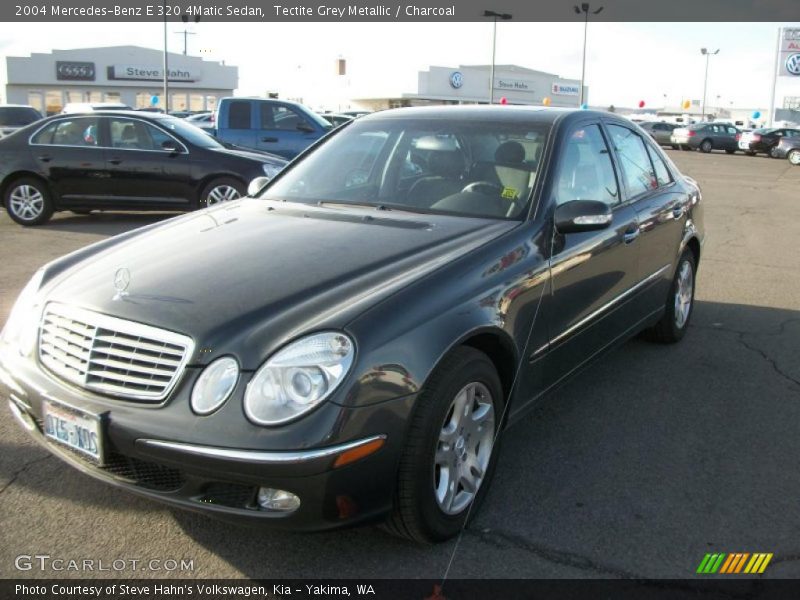 Tectite Grey Metallic / Charcoal 2004 Mercedes-Benz E 320 4Matic Sedan